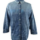Lauren Ralph Lauren Women's Plus Paint Splatter Print Shirt Blue Size 3X