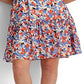 Ralph Lauren Women's Floral Crinkled Georgette Dress Blue Size 12