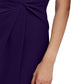 Ralph Lauren Women's Crepe Off The Shoulder Dress Purple Size 8