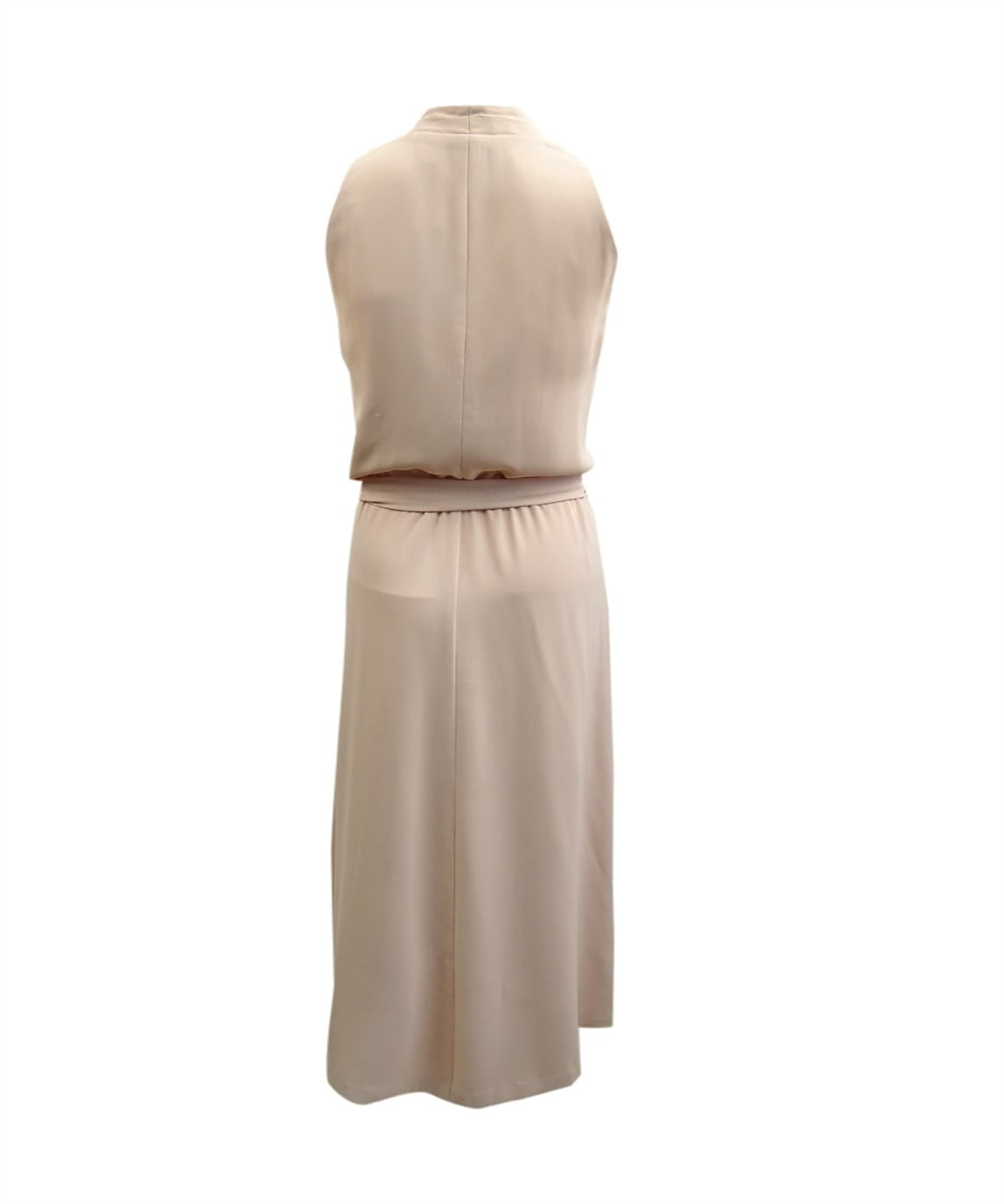 Lauren Ralph Lauren Women's Pale Pink Halter Dress Size 8