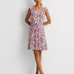 Ralph Lauren Women's Floral Jersey Dress Blue Size 10
