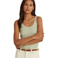 Ralph Lauren Women's Cotton Blend Tank Top Green Size Large
