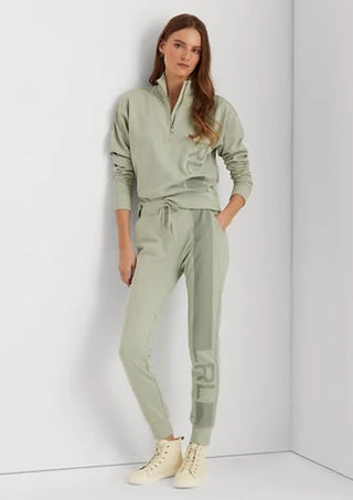 Ralph Lauren Women's French Terry Jogger Pants Green Size L