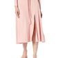 Ralph Lauren Women's Ribbed Long Sleeve Dress Pink Size X-Large