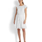 Ralph Lauren Women's Eyelet Jersey Dress White Size 4