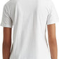 Ralph Lauren Women's Eyelet Logo Jersey Tee White Size X-Large