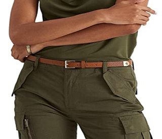 Ralph Lauren Women's Jersey Cowl Neck Tank Top Green Size Medium