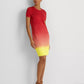 Ralph Lauren Women's Dip Dyed Short Sleeve Jersey Dress Assorted Size X-Large