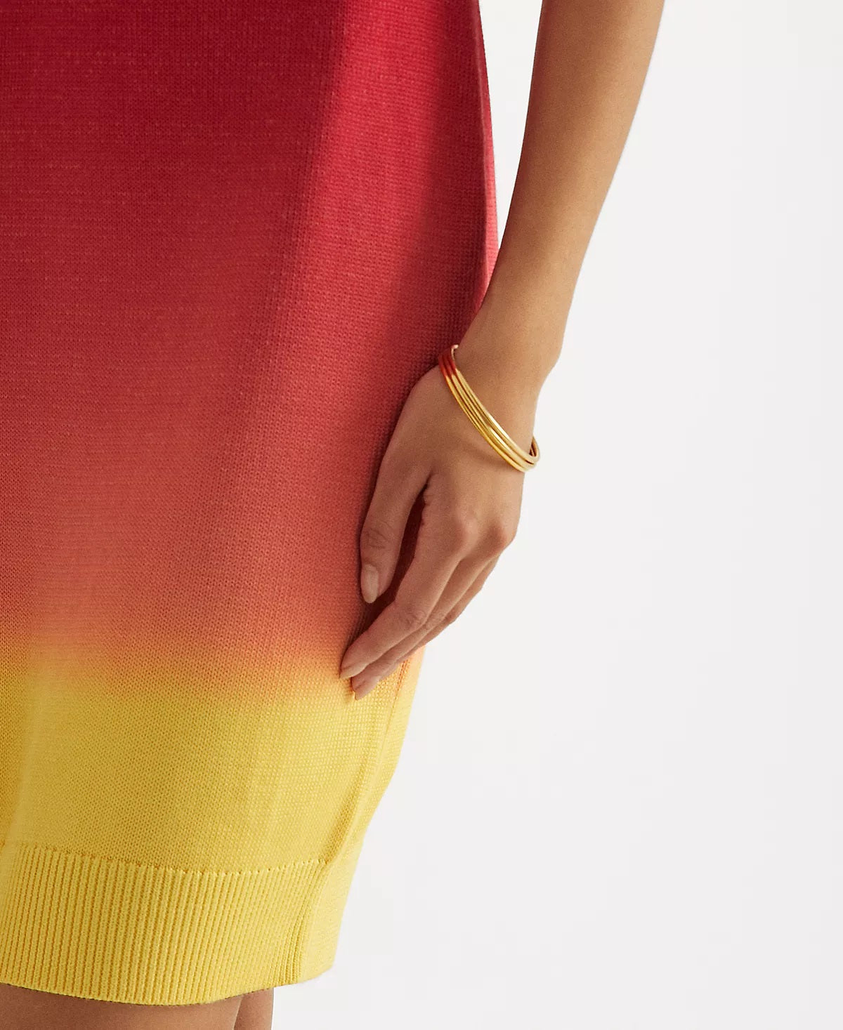 Ralph Lauren Women's Dip Dyed Short Sleeve Jersey Dress Assorted Size X-Large