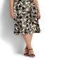 Ralph Lauren Women's Printed Bubble Crepe Dress White Size 10