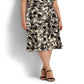 Ralph Lauren Women's Printed Bubble Crepe Dress White Size 4