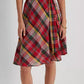 Ralph Lauren Women's Plaid Crinkle Cotton Sleeveless Dress Pink Size 6