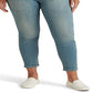 Ralph Lauren Women's High Rise Skinny Ankle Jeans Blue Size 22W