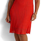 Ralph Lauren Women's Pointelle Short Sleeve Dress Orange Size Petite Small