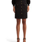 Ralph Lauren Women's Ponte Miniskirt Black Size Small