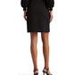 Ralph Lauren Women's Ponte Miniskirt Black Size Small