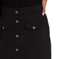 Ralph Lauren Women's Ponte Miniskirt Black Size Small