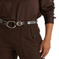 Ralph Lauren Women's Satin Charmeuse Shirt Brown Size X-Small