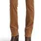 Ralph Lauren Women's Corduroy Mid Rise Straight Pant Brown Size 10