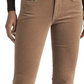 Ralph Lauren Women's Corduroy Mid Rise Straight Pant Brown Size 16