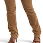 Ralph Lauren Women's Corduroy Mid Rise Straight Pant Brown Size 8