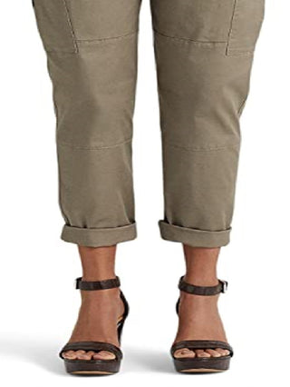 Ralph Lauren Women's Micro Sanded Twill Cargo Pants Green Size 8