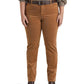 Ralph Lauren Women's Corduroy Mid-Rise Straight Pant Brown Size 16W