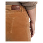 Ralph Lauren Women's Corduroy Mid-Rise Straight Pant Brown Size 16W