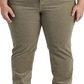 Ralph Lauren Men's Corduroy Mid Rise Straight Pant Green Size 16W