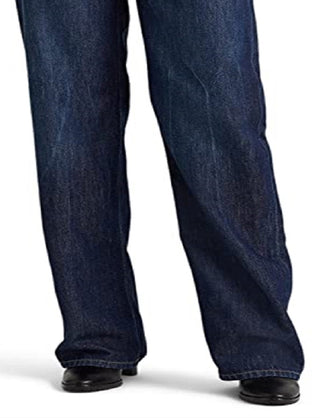 Ralph Lauren Women's High Rise Relaxed Straight Jean Blue Size 4