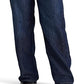 Ralph Lauren Women's High Rise Relaxed Straight Jean Blue Size 8