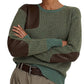 Ralph Lauren Women's Faux Leather Trim Wool Blend Sweater Assorted Size X-Large