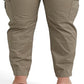 Ralph Lauren Women's Micro Sanded Twill Cargo Pants Green Size 18W