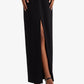 Ralph Lauren Women's Crepe Long Sleeve Gown Black Size 4