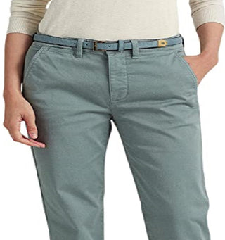 Ralph Lauren Women's Slim Fit Stretch Chino Pants Blue Size 2