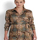 Ralph Lauren Women's Plaid Twill Shirtdress Brown Size 16