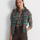 Ralph Lauren Women's Plaid Cotton Twill Shirt Green Size Medium