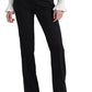 Ralph Lauren Women's Side Stripe Wool Crepe Pants Black Size 8