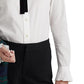 Ralph Lauren Women's Tie Neck Cotton Broadcloth Shirt White Size X-Large