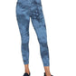 Skechers Women's Sketchdye 7/8 Leggings Blue Size Medium