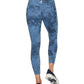 Skechers Women's Sketchdye 7/8 Leggings Blue Size Medium