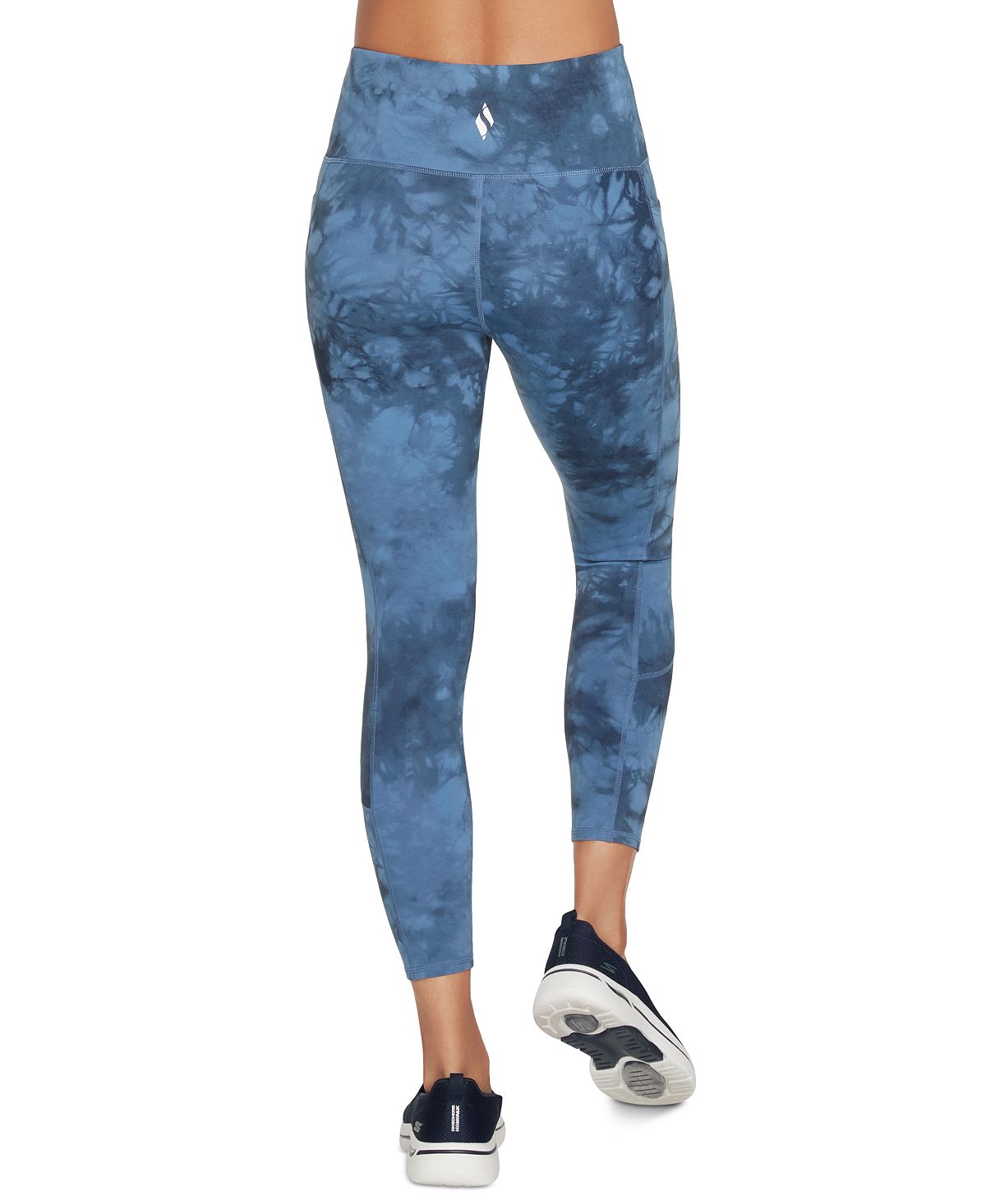 Skechers Women's Sketchdye 7/8 Leggings Blue Size Medium
