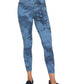 Skechers Women's Sketchdye 7/8 Leggings Blue Size X-Large