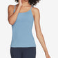 Skechers Women's Go Flex Racerback Shelf Bra Cami Blue Size X-Large