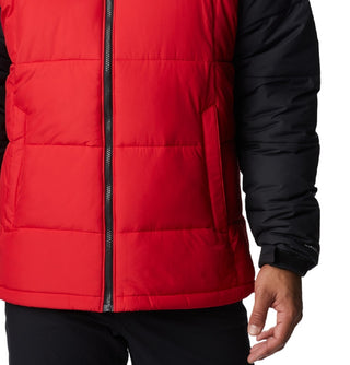 Columbia Men's Pike Lake Water Resistant Jacket Red Size XX-Large