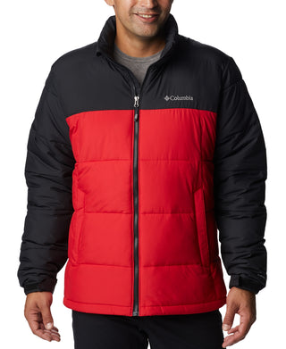 Columbia Men's Pike Lake Water Resistant Jacket Red Size XX-Large