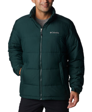 Columbia Men's Pike Lake Water Resistant Jacket Green Size XX-Large