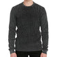 Buffalo David Bitton Men's Washy Crew Neck Sweater Black Size Large