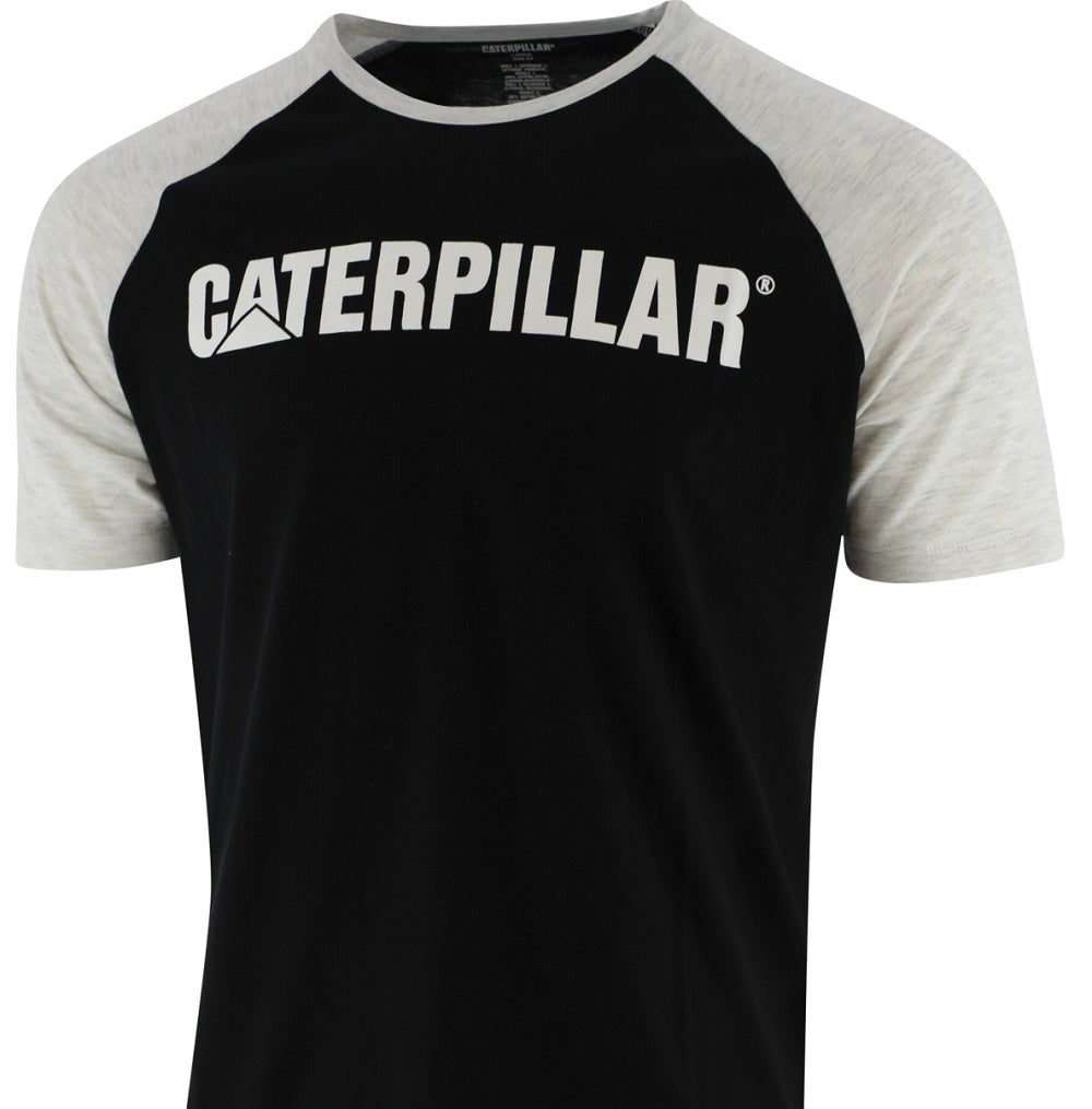 Caterpillar Men's Logo Team Tee Black Size Medium