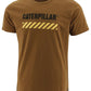 Caterpillar Men's Work Area Logo Graphic T-Shirt Brown Size XL